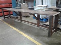 Sturdy Custom Wood Table 12" x 22" x 30"