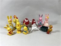 Vintage Easter & Christmas Figurines