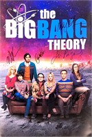 Kaley Cuoco Autograph Big Bang Thoery Poster