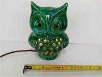 Vintage Ceramic Owl Lamp