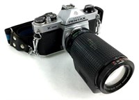 Asahi Pentax K1000 Camera W/ 75-200mm Lens