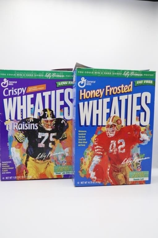 Lt Edition Wheaties Sports Cereal Boxes