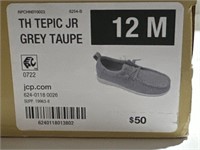 $50  TH Tepic Jr Grey Taupe Size 12M