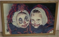 "Just a Couple of Clowns" photograph by P Lenahan