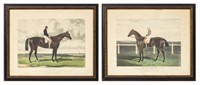 19th C. Hand-Colored Horse Engravings, 2