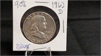 1962D Franklin Half Dollar