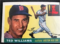 1955 Topps #2 Ted Williams Lower grade Condition.