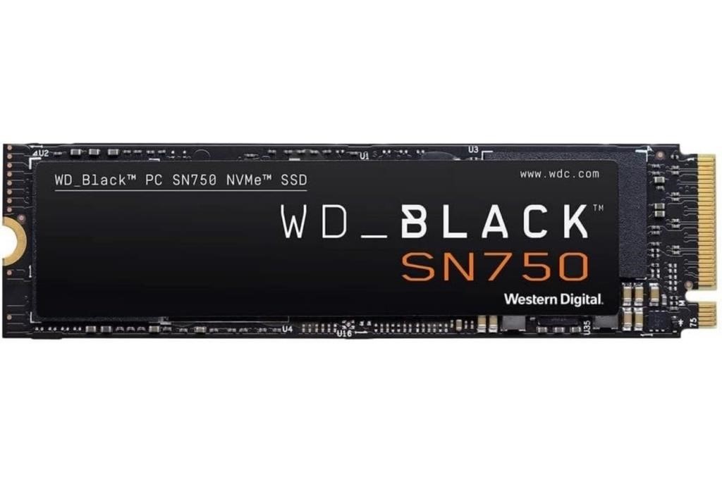 (new) WD_BLACK 500GB SN750 NVMe Internal Gaming