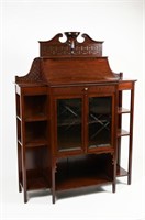 19TH-CENTURY VICTORIAN MAHOGANY ETAGERE