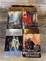 4 Terry Goodkind Paperback Books