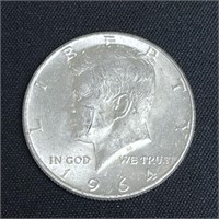 1964 Kennedy Silver Half Dollar