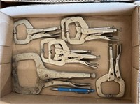 WELDING CLAMP LOCKING PLIERS - ASSORTED SIZES