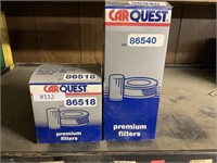2 Car Quest oil filters