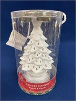 Yankee Candle Balsam Cedar White Christmas Tree
