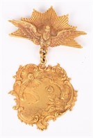 HUGUENOT SOCIETY OF AMERICA MEDAL BY TIFFANY