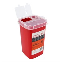 Ever Ready First Aid Sharp Container with Open