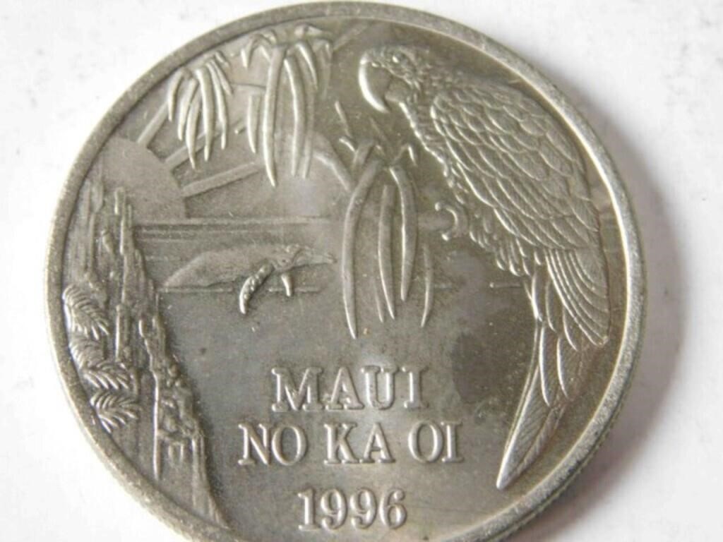 1996 Maui trade dollar
