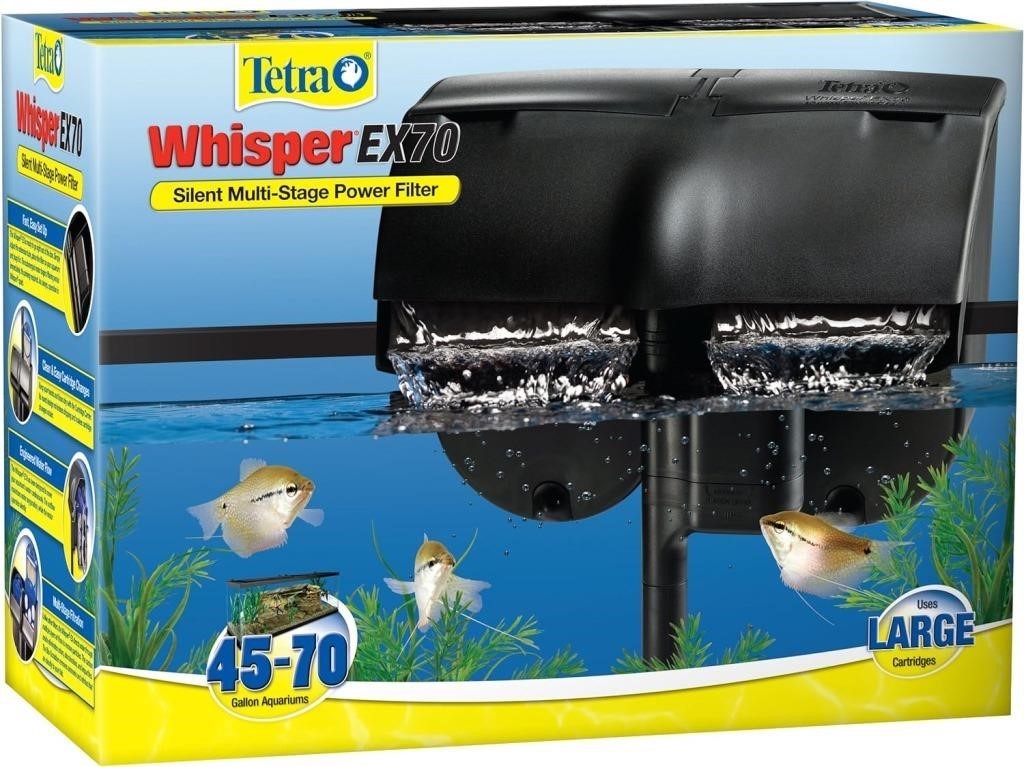 Tetra Whisper EX 70 Filter For 45 To 70 Gallon