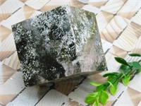 OCEAN JASPER BALANCING CUBE ROCK STONE LAPIDARY SP