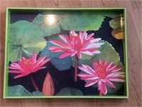 Water Lilly’s serving tray/decor