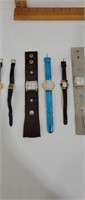 Lot of 6 ladies watches including 2 wide band