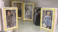 COLLECTION OF 5 EFFANBEE DOLLS IN BOXES
