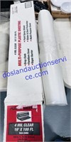 4 Ml Clear Plastic Sheeting