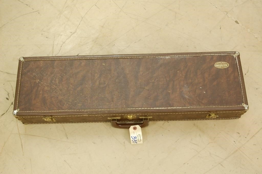 Browning Hard Leather Shot Gun Case W/ Chokes