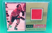 Guy Lafleur 2001 UD NHL Legends Jersey Card RARE