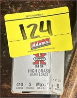 WINCHESTER 410 GA, 3" HIGH BRASS GAME LOADS