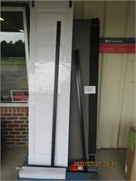 Misc skid lot -bed pc- barn doors