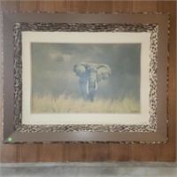 Elephant Giclee by David Shepherd