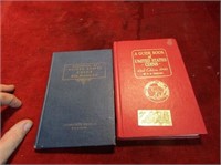 (2) Vintage coin n collecting books.