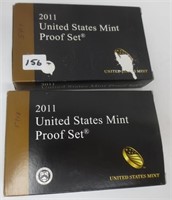 2 - 2011 US Proof sets