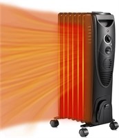 1500W ZAFRO Radiator Heater, Thermostat