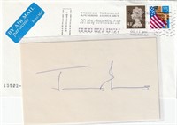 Jeremy Irons, actor, Academy Award 1990, autograph