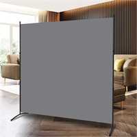 Room Divider Single Panel Privacy Screen, 71''x72'