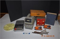 Time Clock, Tape Recorder, Organizer & More