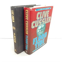 Book: 2 hardcover Child Cussler