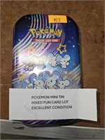Pokémon mini tin card lot