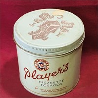 Player's Cigarette Tobacco Can (Vintage)