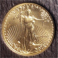 2006 $5 Gold Eagle - 1/10 oz .999 Fine Gold