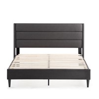 Madsen - California King Platform Bed - Charcoal