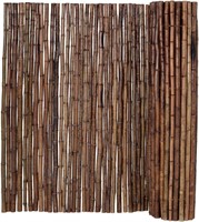 Bamboo Fencing Caramel Brown 4 ft H x 8 ft L