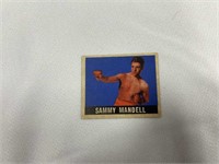 1948 Leaf Sammy Mandell #24 Boxing Card