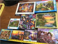 Lot of Puzzles - Opened