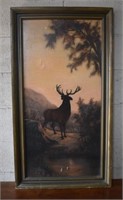 Bagnett - Oil Painting of Elk