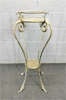 Painted Metal Plant Stand