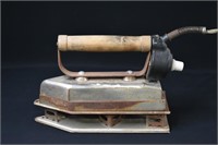 Antique Hotpoint Electric Iron - Working