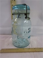 Atlas EZ Seal Quart Blue Jar